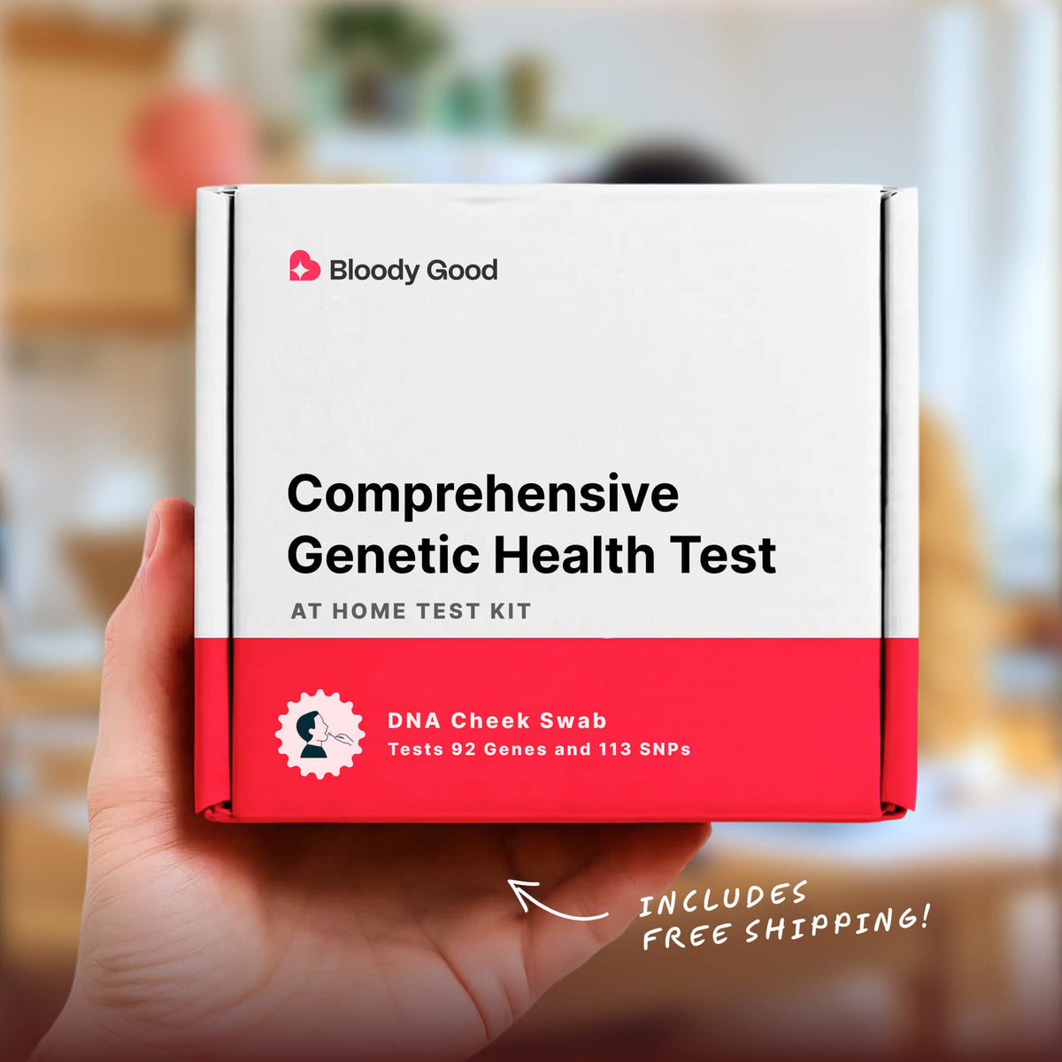 Genomics Testing Box Comprehensive Genetic Health Test - At Home DNA Test Kit – Bloody Good