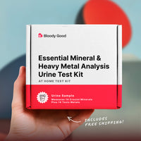 Essential Mineral & Heavy Metal Analysis Urine Test Kit