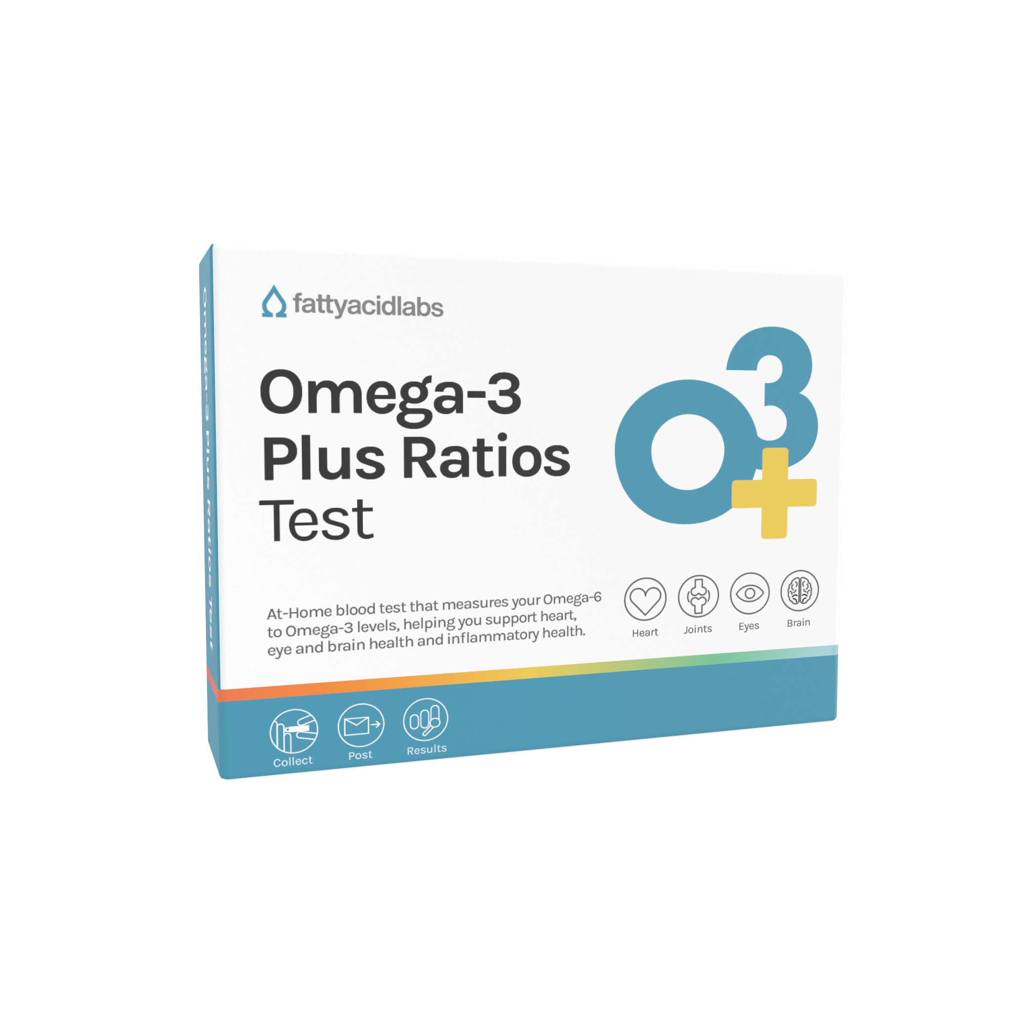 Omega-3 Plus: Omega-3 Index, Omega-6:3 Ratio, and AA:EPA Ratio At Home Test Kit