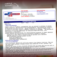 Organic Acids Metabolic & Environmental Pollutant Panel Urine Test Kit