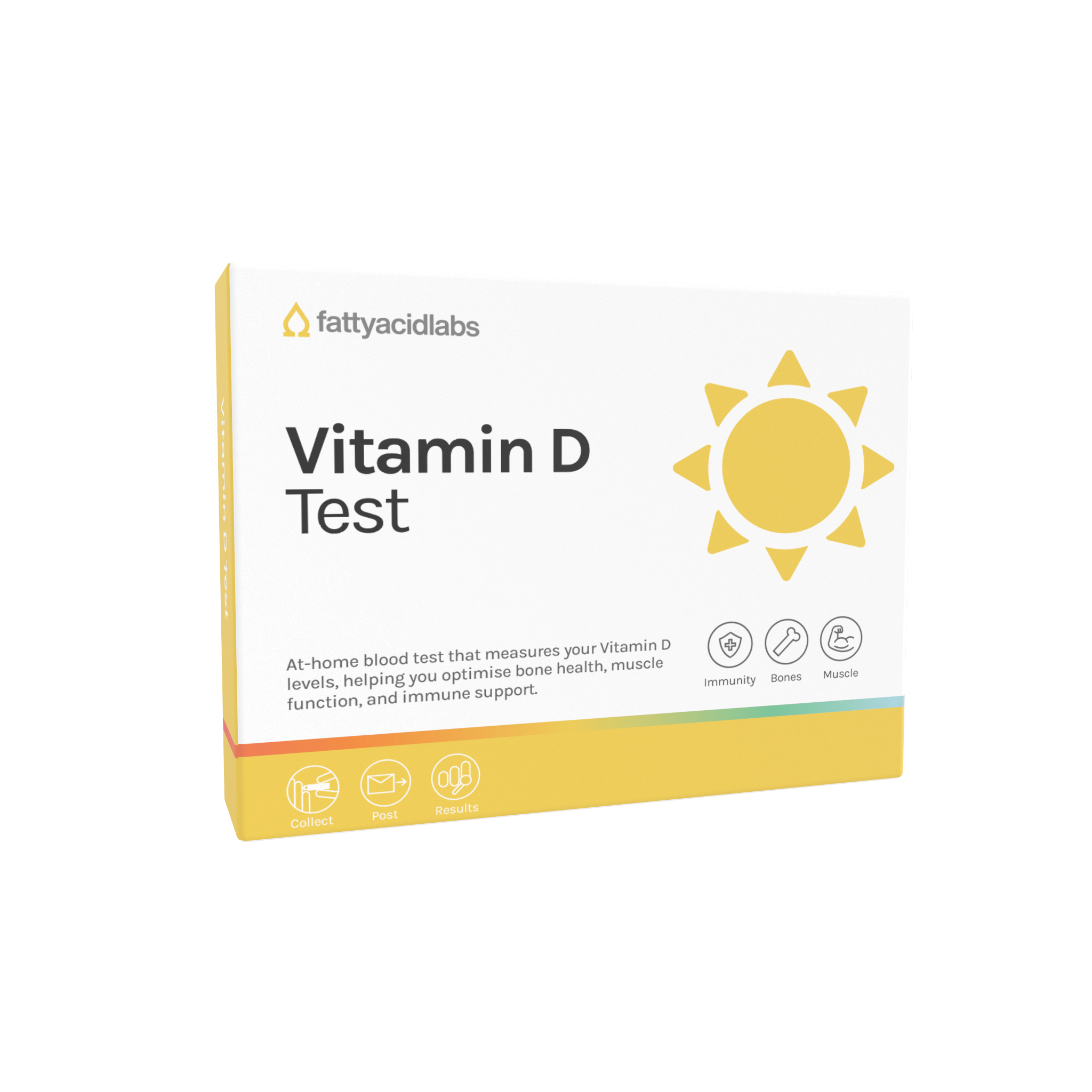 Vitamin D Plus (D2, D3 & Vitamin D Metabolite Ratio) At Home Test Kit